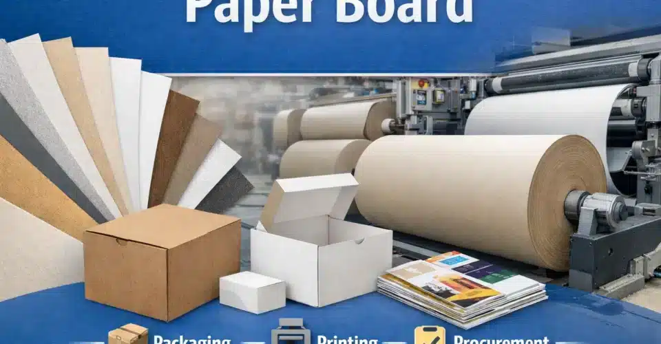 What Is Paper Board Types, Uses & Manufacturing Process (2026 Guide)