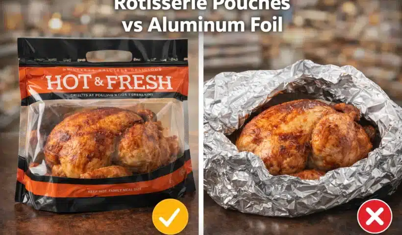 Rotisserie Pouches vs Aluminum Foil Which Is Better for Roasting