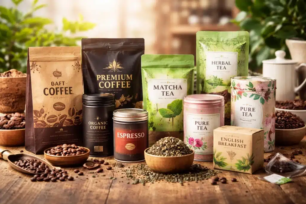 12 Creative Tea and Coffee Packaging Ideas That Boost Sales Instantly