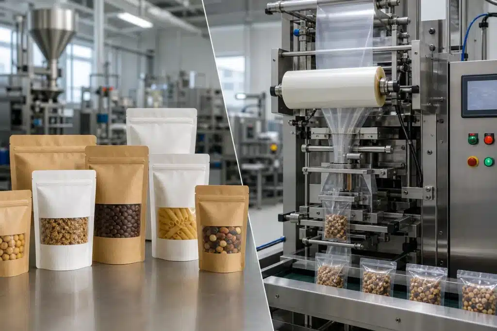 Preformed Pouches vs. Form-Fill-Seal What's Right for Your Packaging Line