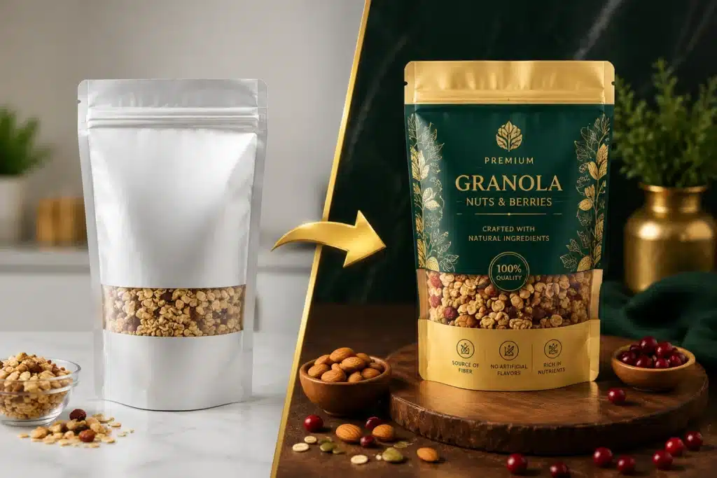 How Custom Packaging Design Transforms a Food Product Into a Premium Brand