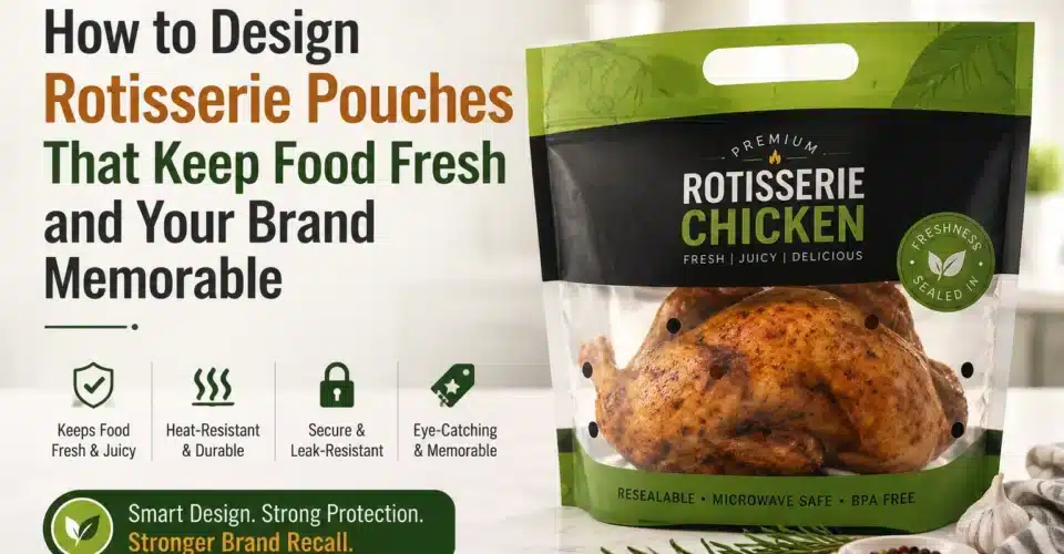 How to Design Rotisserie Pouches That Keep Food Fresh and Your Brand Memorable