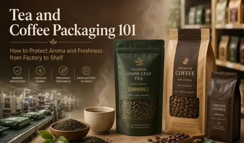 Tea and Coffee Packaging 101 How to Protect Aroma and Freshness from Factory to Shelf