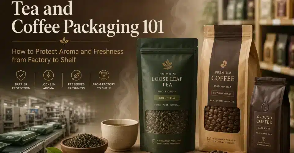 Tea and Coffee Packaging 101 How to Protect Aroma and Freshness from Factory to Shelf