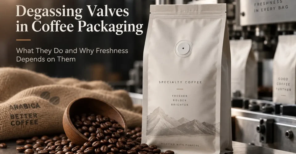 Degassing Valves in Coffee Packaging What They Do and Why Freshness Depends on Them